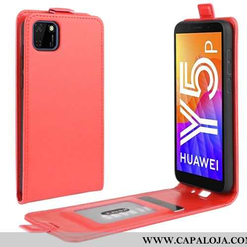 Capa Huawei Y5p Couro Capas Cover Business Preto, Huawei Y5p Protetoras Promoção