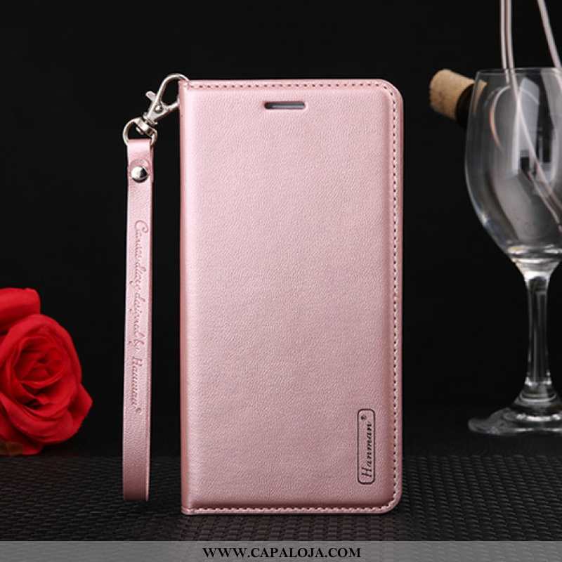 Capa Huawei Y5p Couro Genuíno Telemóvel Cover Cases Rosa, Capas Huawei Y5p Couro Baratas