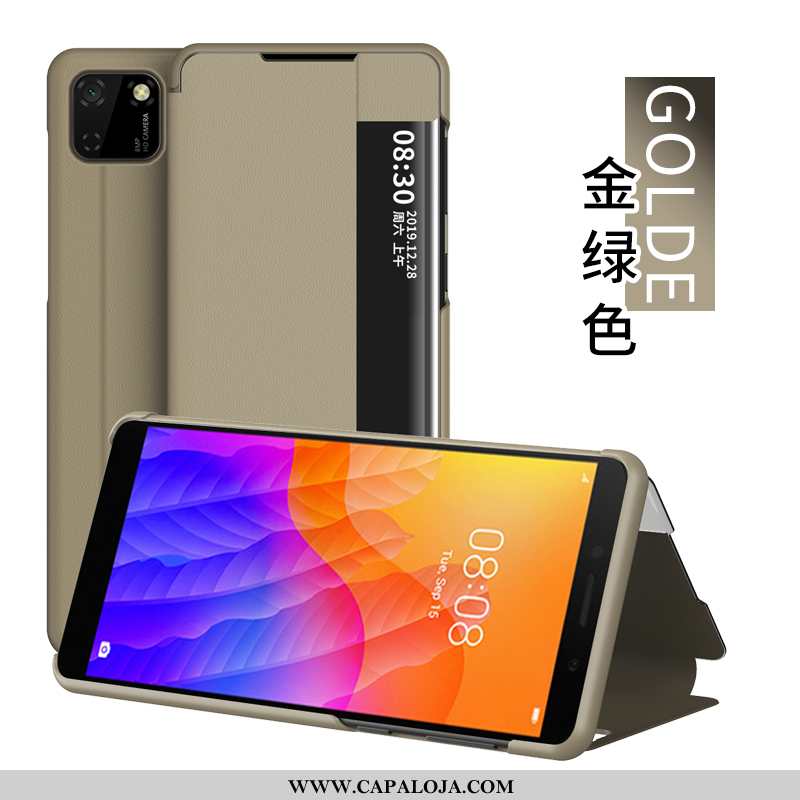 Capa Huawei Y5p Fosco Cases Capas Protetoras Dourado, Huawei Y5p Couro Comprar