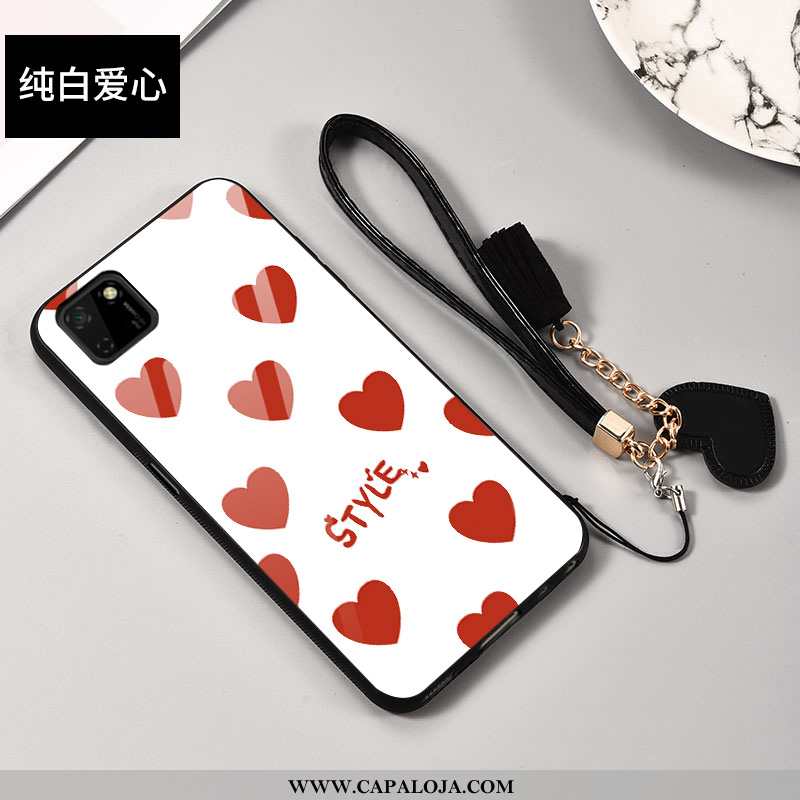 Capa Huawei Y5p Personalizado Vidro Protetoras Resistente Branco, Capas Huawei Y5p Criativas Baratas