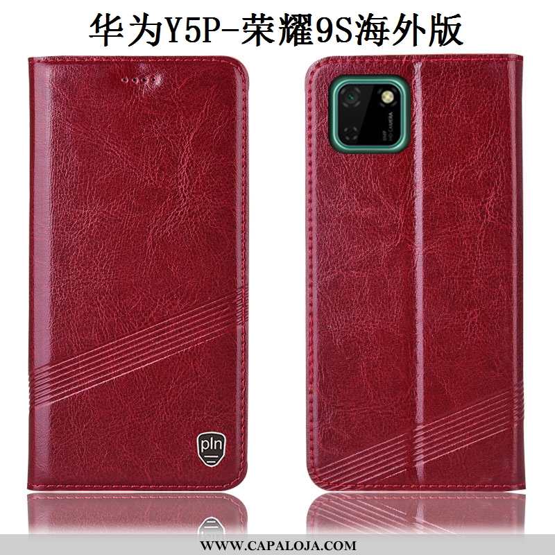 Capa Huawei Y5p Protetoras Cases Cover Telemóvel Castanho, Capas Huawei Y5p Couro Legitimo Comprar