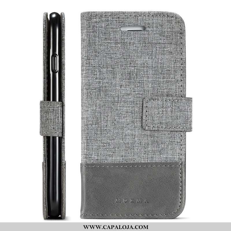 Capa Huawei Y6 2020 Couro 2020 Cases Masculino Castanho, Capas Huawei Y6 2020 Telemóvel Promoção