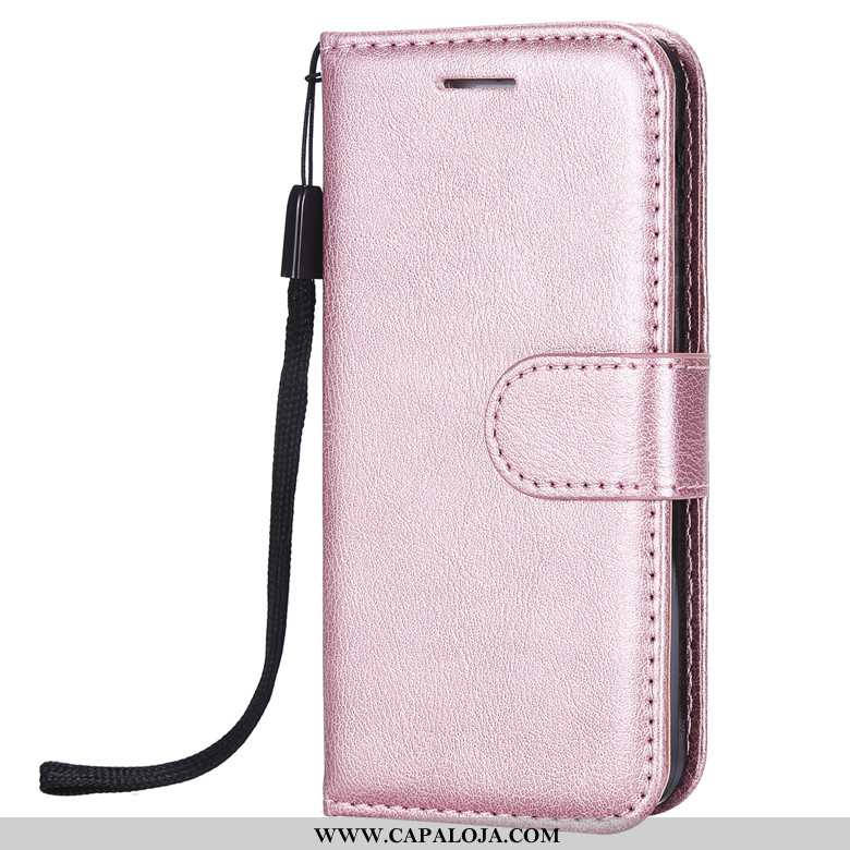 Capa Huawei Y6 2020 Couro 2020 Cover Cola Rosa, Capas Huawei Y6 2020 Soft Venda