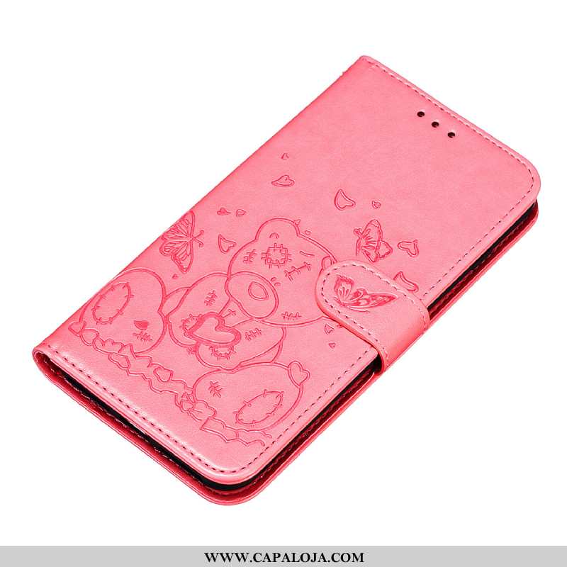 Capa Huawei Y6 2020 Couro Protetoras Kpop Feminino Rosa, Capas Huawei Y6 2020 Tendencia Promoção