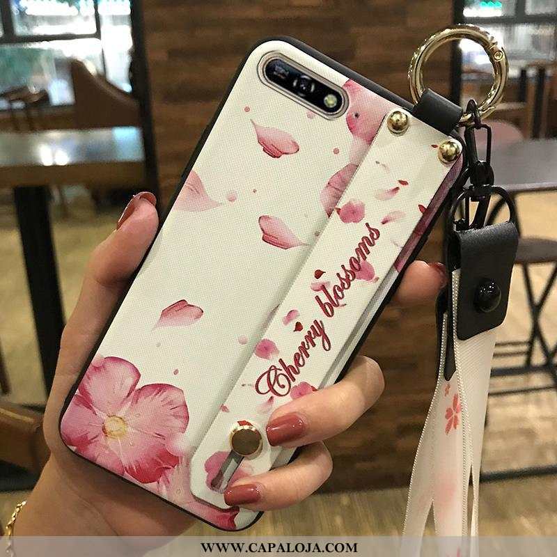 Capa Huawei Y6 2020 Soft Cordao Capas Series Rosa, Huawei Y6 2020 Protetoras Promoção