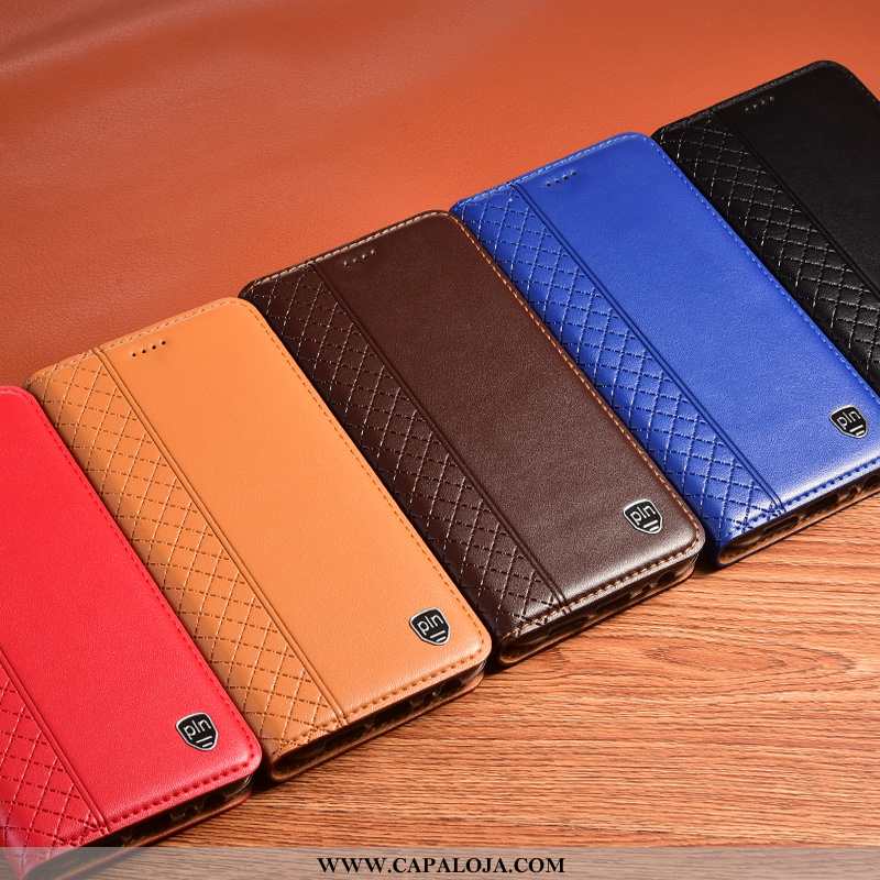 Capa Huawei Y6p Couro Genuíno Telemóvel Marrom Antiqueda Castanho, Capas Huawei Y6p Protetoras Barat