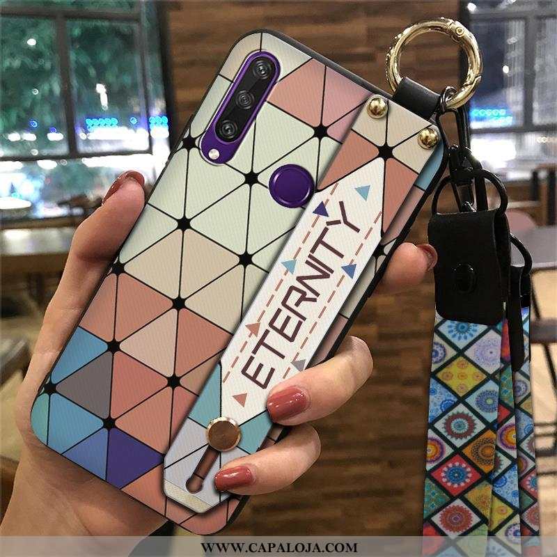 Capa Huawei Y6p Criativas Cases Capas Series Azul, Huawei Y6p Retro Baratos