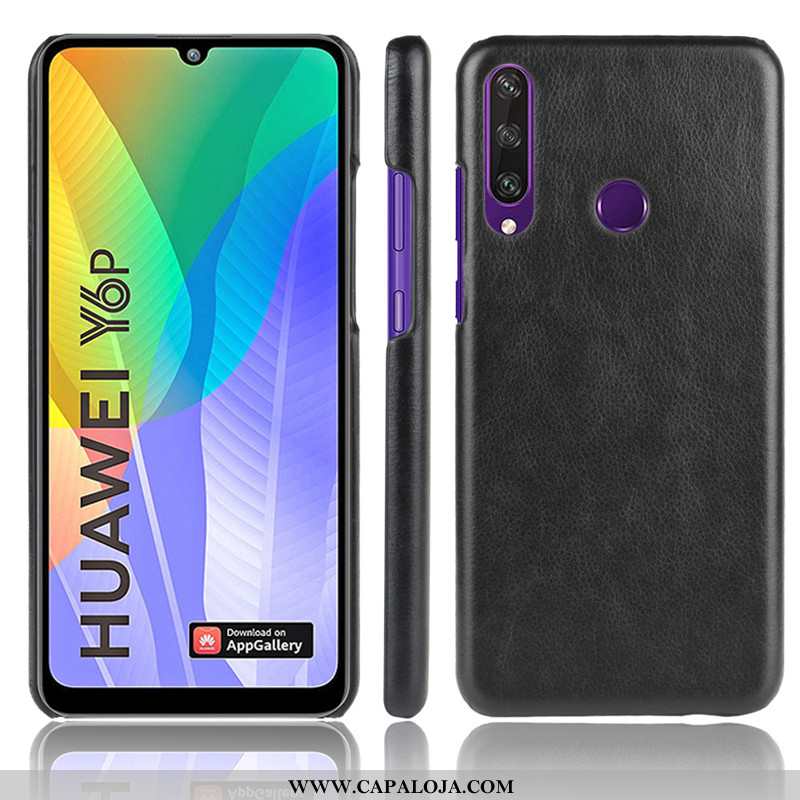 Capa Huawei Y6p Protetoras Capas Resistente Marrom Castanho, Huawei Y6p Telemóvel Baratas