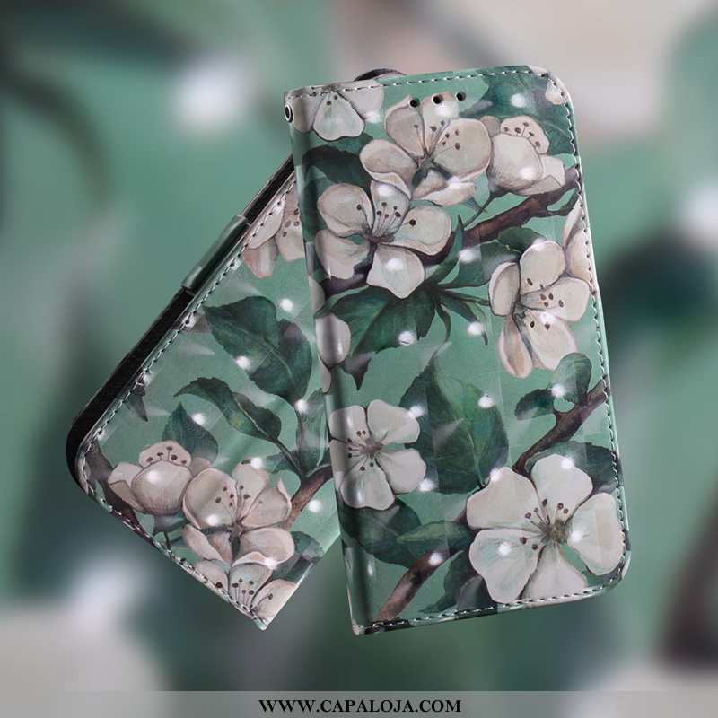 Capa Huawei Y6p Protetoras Cases Pintado Capas Verde, Huawei Y6p Couro Baratos