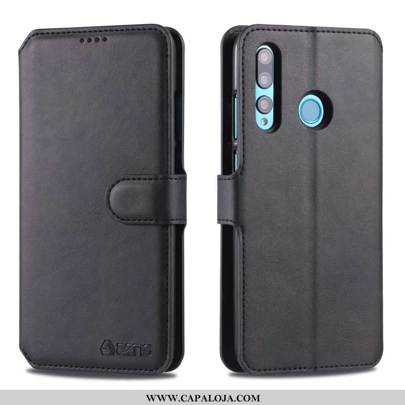 Capa Huawei Y6p Silicone Protetoras Couro Marrom Castanho, Capas Huawei Y6p Carteira Baratas