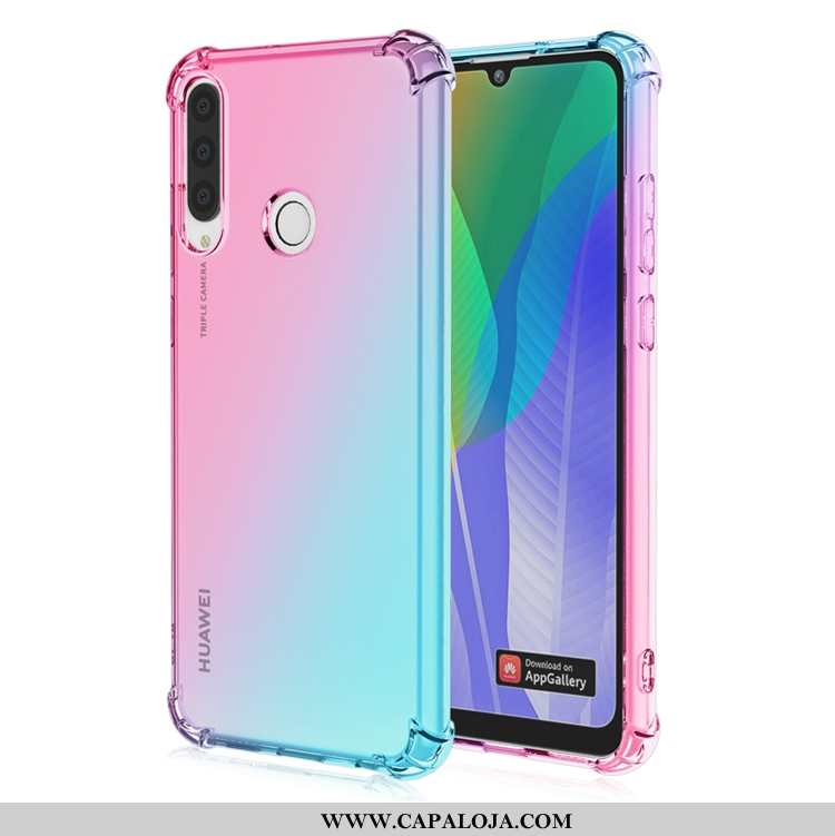 Capa Huawei Y6p Soft Roxa Airbag Antiqueda Roxo, Capas Huawei Y6p Personalizada Barato