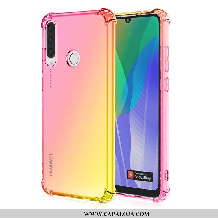 Capa Huawei Y6p Soft Roxa Airbag Antiqueda Roxo, Capas Huawei Y6p Personalizada Barato