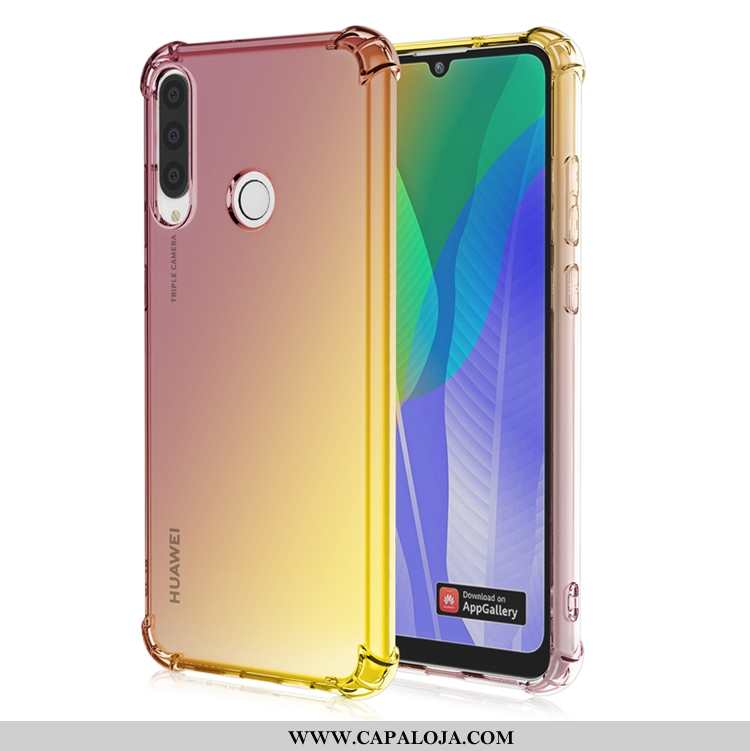 Capa Huawei Y6p Soft Roxa Airbag Antiqueda Roxo, Capas Huawei Y6p Personalizada Barato