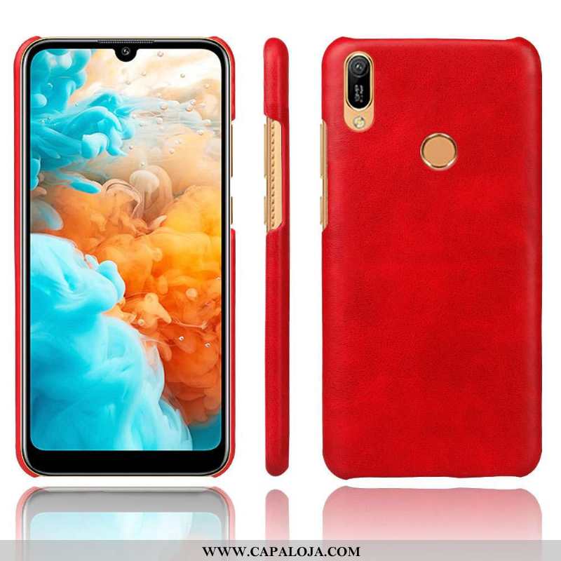 Capa Huawei Y6s Protetoras Resistente Telemóvel Antiqueda Vermelho, Capas Huawei Y6s Fosco Baratas