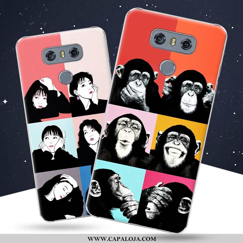 Capa Lg G6 Criativas Capas Antiqueda Feminino Vermelho, Lg G6 Protetoras Online