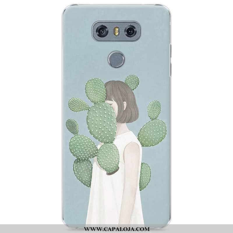 Capa Lg G6 Protetoras Pintado Cases Feminino Azul, Capas Lg G6 Antiqueda Barato