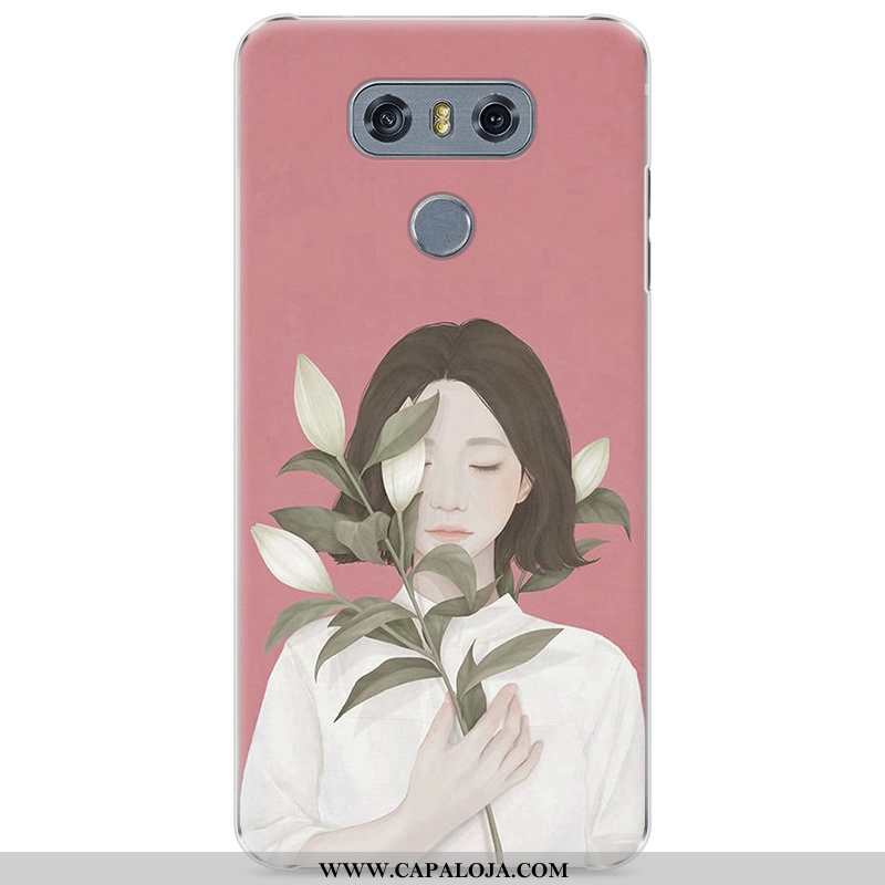 Capa Lg G6 Protetoras Pintado Cases Feminino Azul, Capas Lg G6 Antiqueda Barato