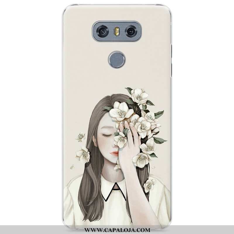 Capa Lg G6 Protetoras Pintado Cases Feminino Azul, Capas Lg G6 Antiqueda Barato