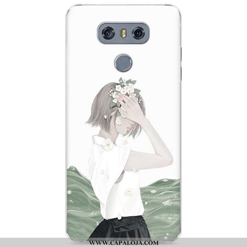 Capa Lg G6 Protetoras Pintado Cases Feminino Azul, Capas Lg G6 Antiqueda Barato