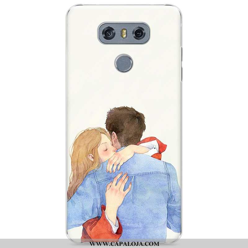 Capa Lg G6 Protetoras Pintado Cases Feminino Azul, Capas Lg G6 Antiqueda Barato