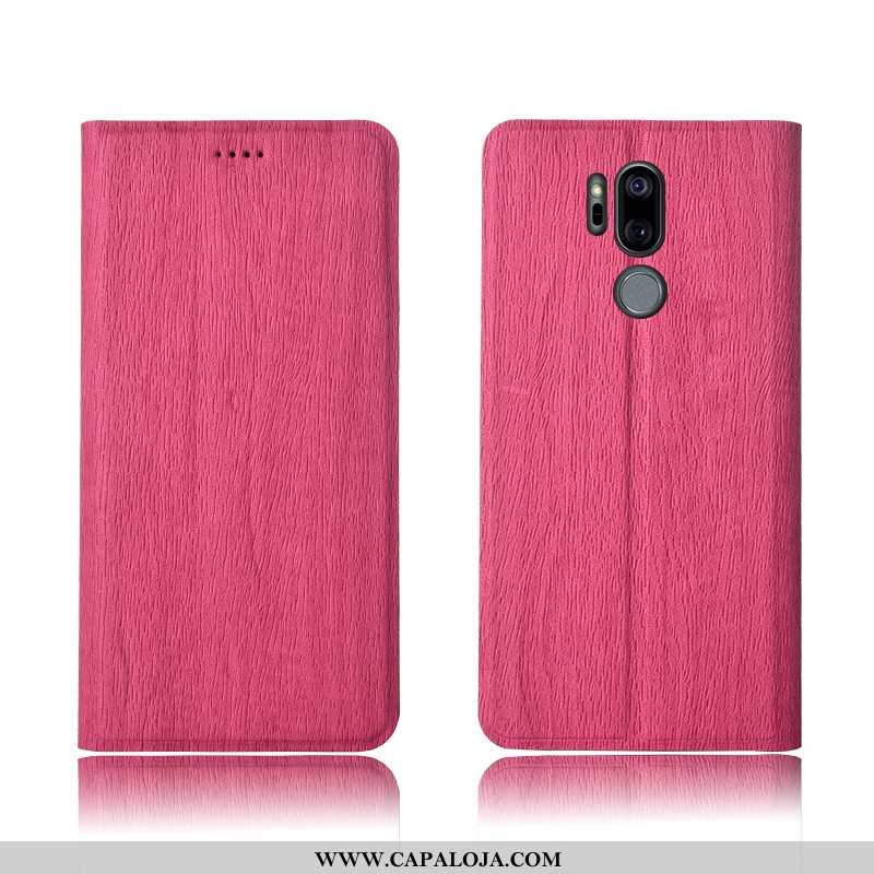 Capa Lg G7 Thinq Couro Cover Cases Nova Castanho, Capas Lg G7 Thinq Soft Barato