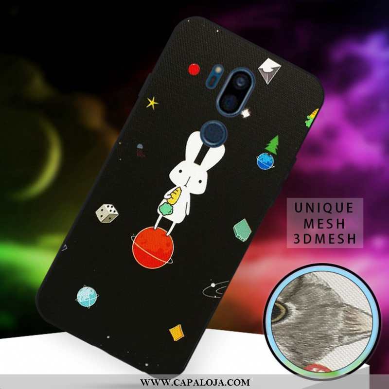 Capa Lg G7 Thinq Desenho Animado Costume Soft Telemóvel Branco, Capas Lg G7 Thinq Fofas Venda