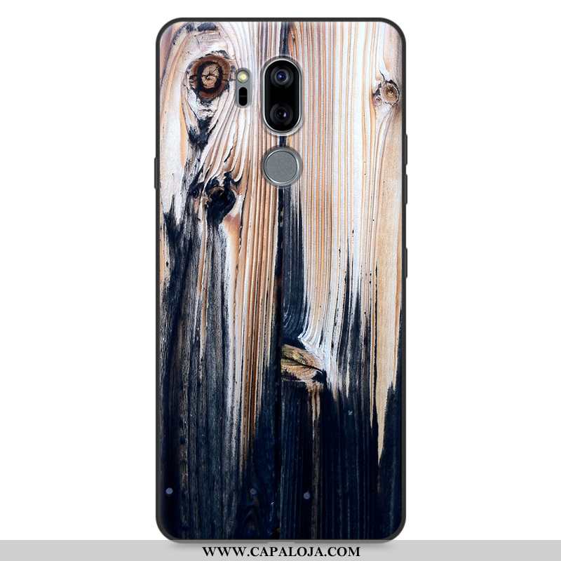 Capa Lg G7 Thinq Madeira Cases Masculino Feminino Caqui, Capas Lg G7 Thinq Soft Baratas