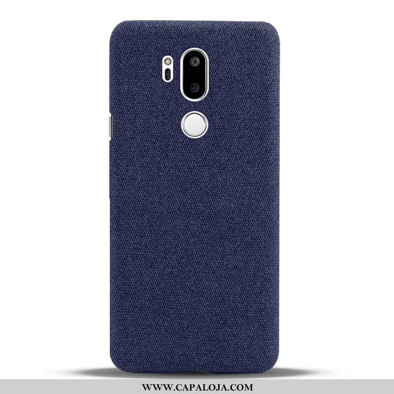 Capa Lg G7 Thinq Protetoras Capas Cases Tecido, Lg G7 Thinq Cinza Baratos