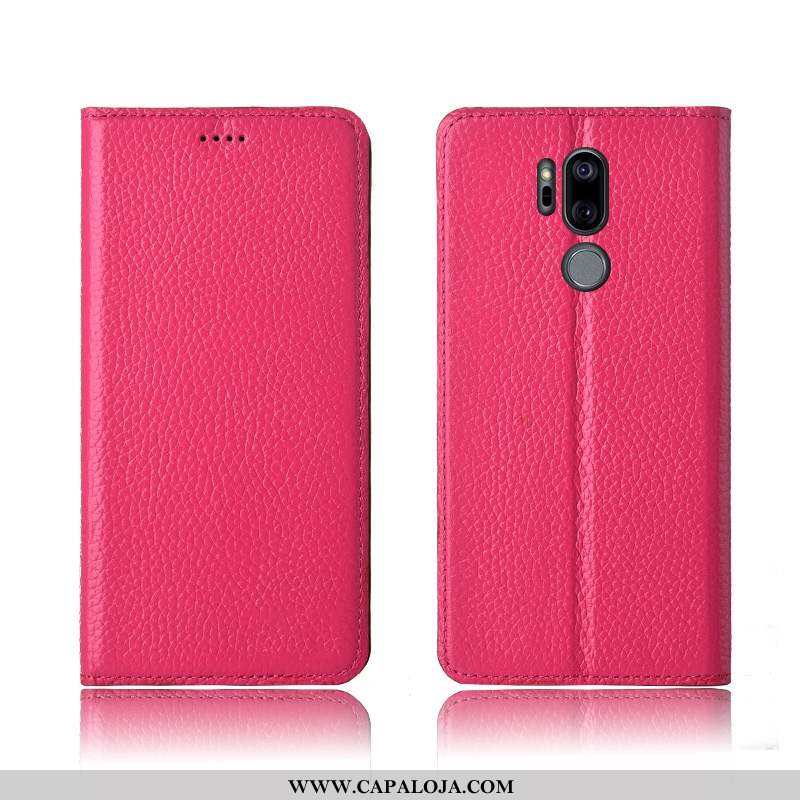 Capa Lg G7 Thinq Protetoras Cover Couro Cases Caqui, Capas Lg G7 Thinq Silicone Promoção