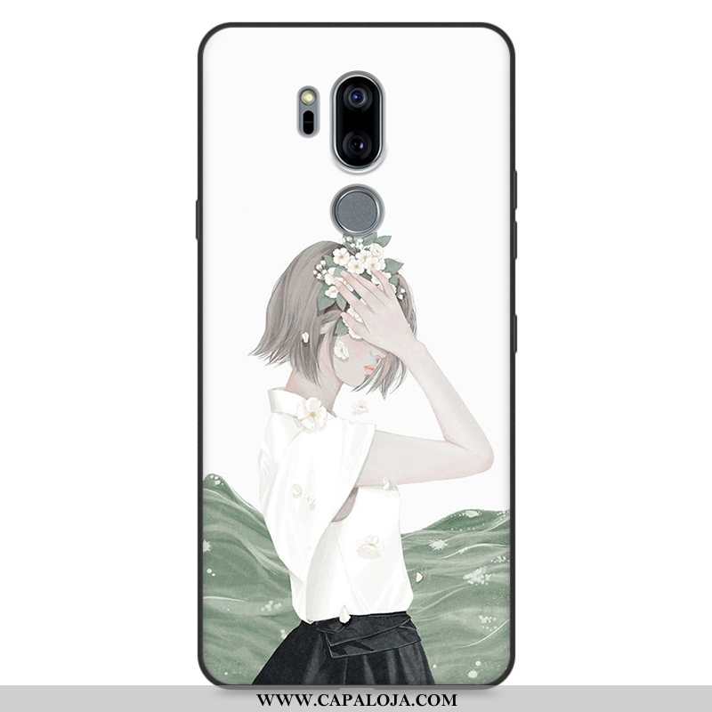 Capa Lg G7 Thinq Silicone Capas Antiqueda Masculino Vermelho, Lg G7 Thinq Tendencia Online