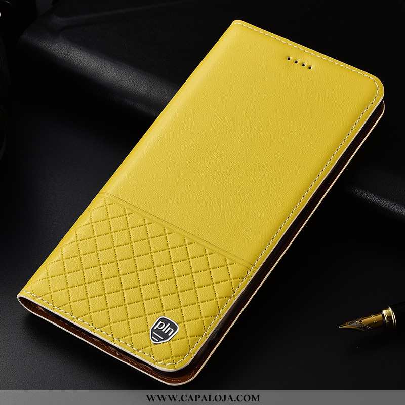 Capa Lg K11 Couro Antiqueda Completa Capas Amarelo, Lg K11 Protetoras Venda