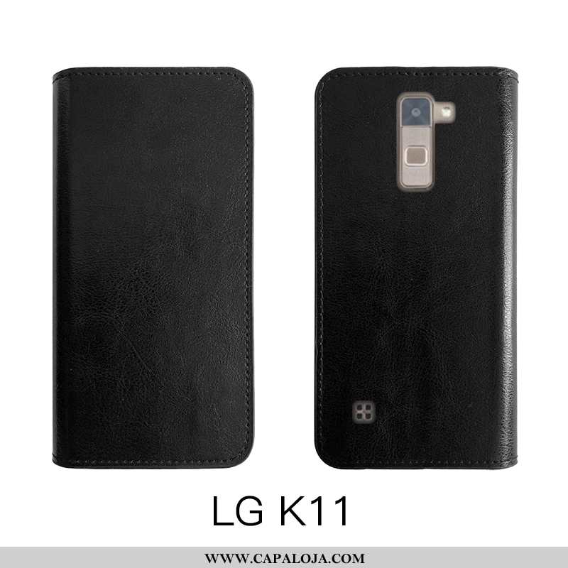 Capa Lg K11 Couro Legitimo Protetoras Utilitario Cases Castanho, Capas Lg K11 Vintage Promoção