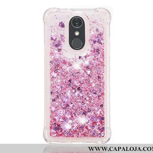 Capa Lg Q Stylus Soft Pu Roxa Telemóvel Roxo, Capas Lg Q Stylus Desenho Animado Venda