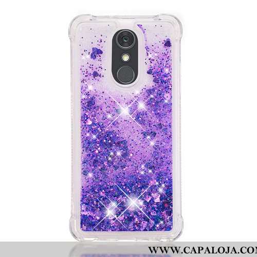 Capa Lg Q Stylus Soft Pu Roxa Telemóvel Roxo, Capas Lg Q Stylus Desenho Animado Venda