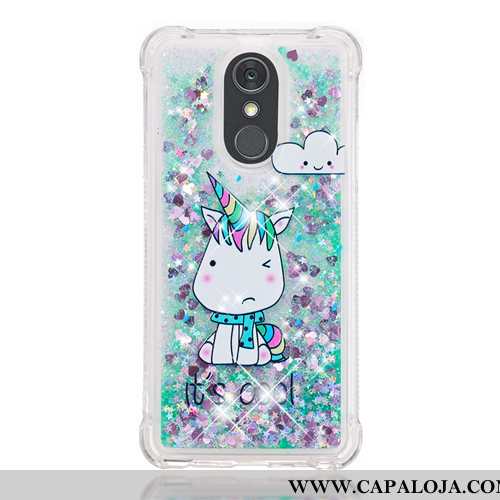 Capa Lg Q Stylus Soft Pu Roxa Telemóvel Roxo, Capas Lg Q Stylus Desenho Animado Venda