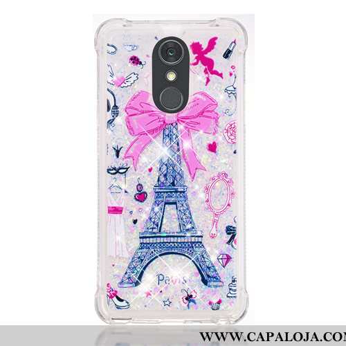 Capa Lg Q Stylus Soft Pu Roxa Telemóvel Roxo, Capas Lg Q Stylus Desenho Animado Venda