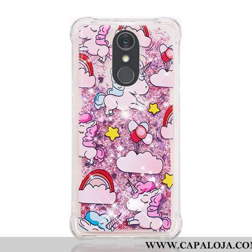 Capa Lg Q Stylus Soft Pu Roxa Telemóvel Roxo, Capas Lg Q Stylus Desenho Animado Venda