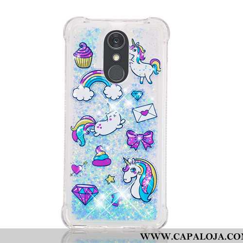 Capa Lg Q Stylus Soft Pu Roxa Telemóvel Roxo, Capas Lg Q Stylus Desenho Animado Venda