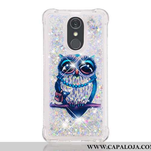 Capa Lg Q Stylus Soft Pu Roxa Telemóvel Roxo, Capas Lg Q Stylus Desenho Animado Venda