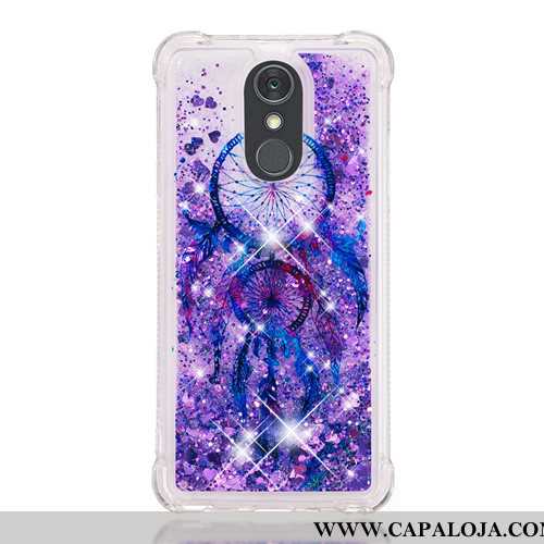 Capa Lg Q Stylus Soft Pu Roxa Telemóvel Roxo, Capas Lg Q Stylus Desenho Animado Venda