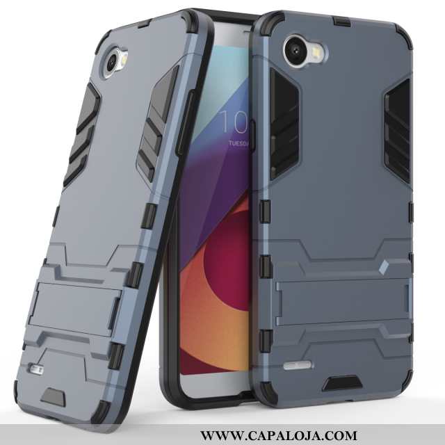 Capa Lg Q6 Personalizado Antiderrapante Completa Suporte Prata, Capas Lg Q6 Protetoras Comprar