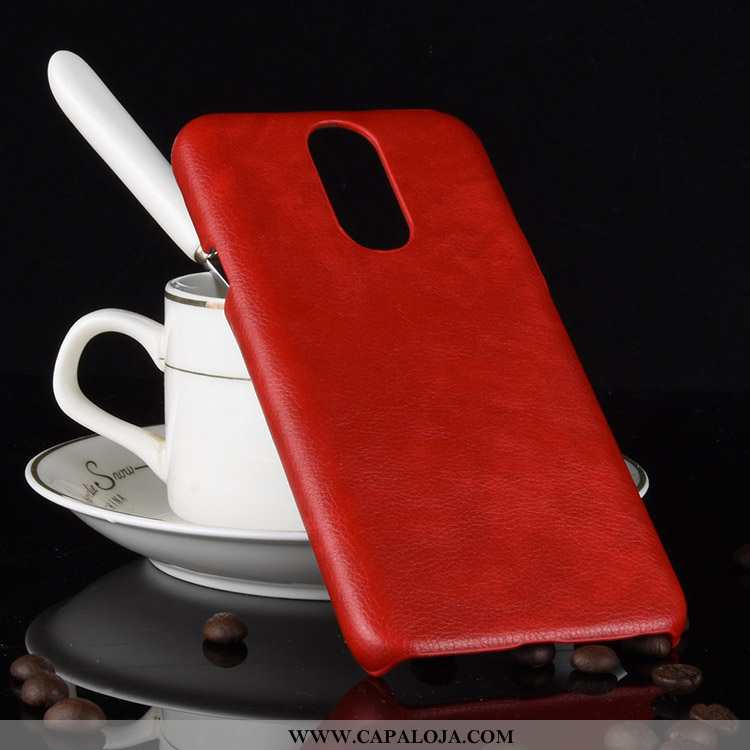 Capa Lg Q7 Couro Capas Vermelha Antiqueda Vermelho, Lg Q7 Protetoras Barato