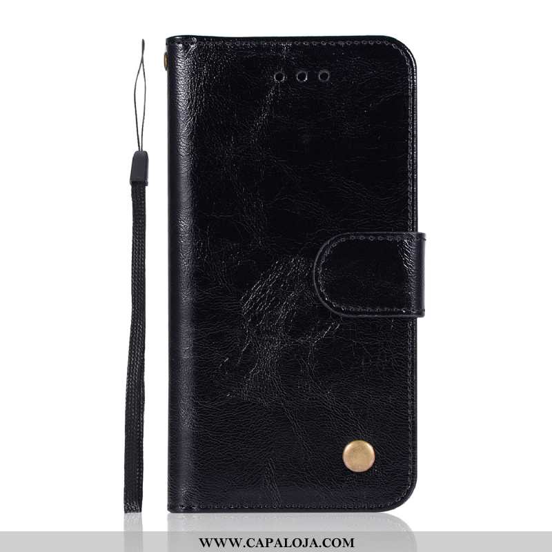 Capa Lg Q7 Couro Cinza Telemóvel Capas, Lg Q7 Vintage Comprar