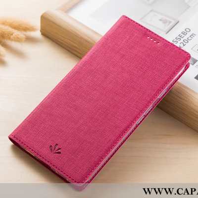 Capa Lg Q7 Couro Telemóvel Pano Cases Rosa, Capas Lg Q7 Protetoras Promoção