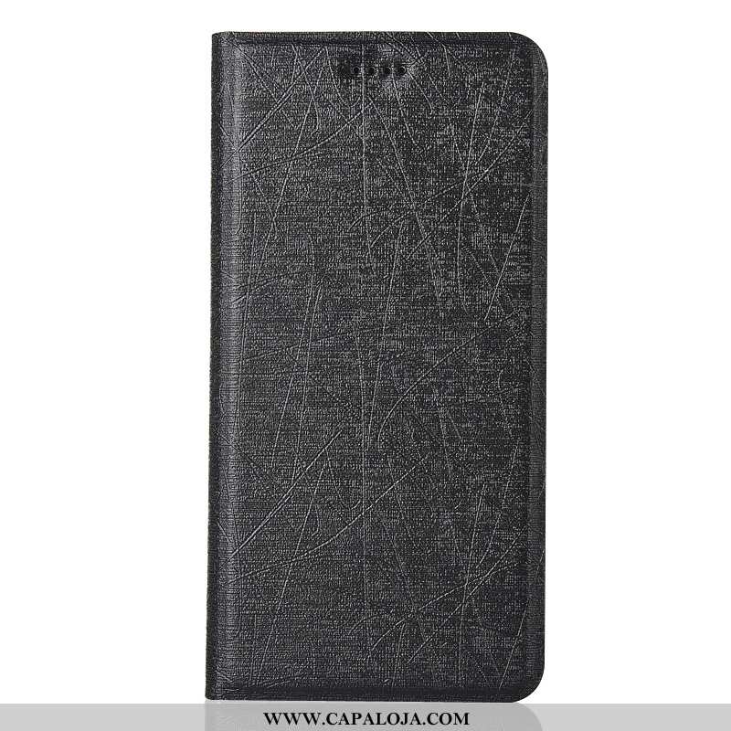 Capa Lg V30 Couro Preto Cases Telemóvel, Capas Lg V30 Protetoras Barato