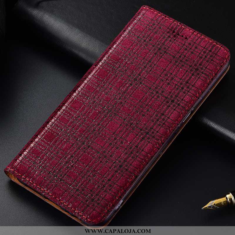 Capa Lg V30 Protetoras Telemóvel Capas Cases Vermelho, Lg V30 Couro Genuíno Baratos