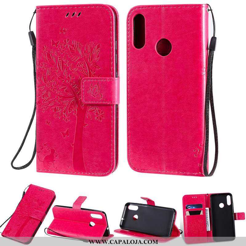 Capa Moto E6 Plus Couro Capas Cases Antiqueda Rosa, Moto E6 Plus Protetoras Promoção