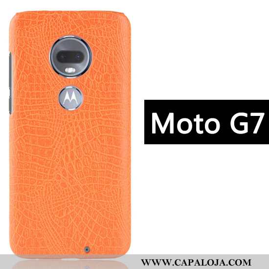 Capa Moto G7 Criativas Crocs Preto Negócio, Capas Moto G7 Telemóvel Venda