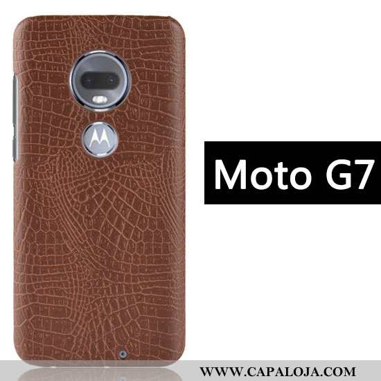 Capa Moto G7 Criativas Crocs Preto Negócio, Capas Moto G7 Telemóvel Venda