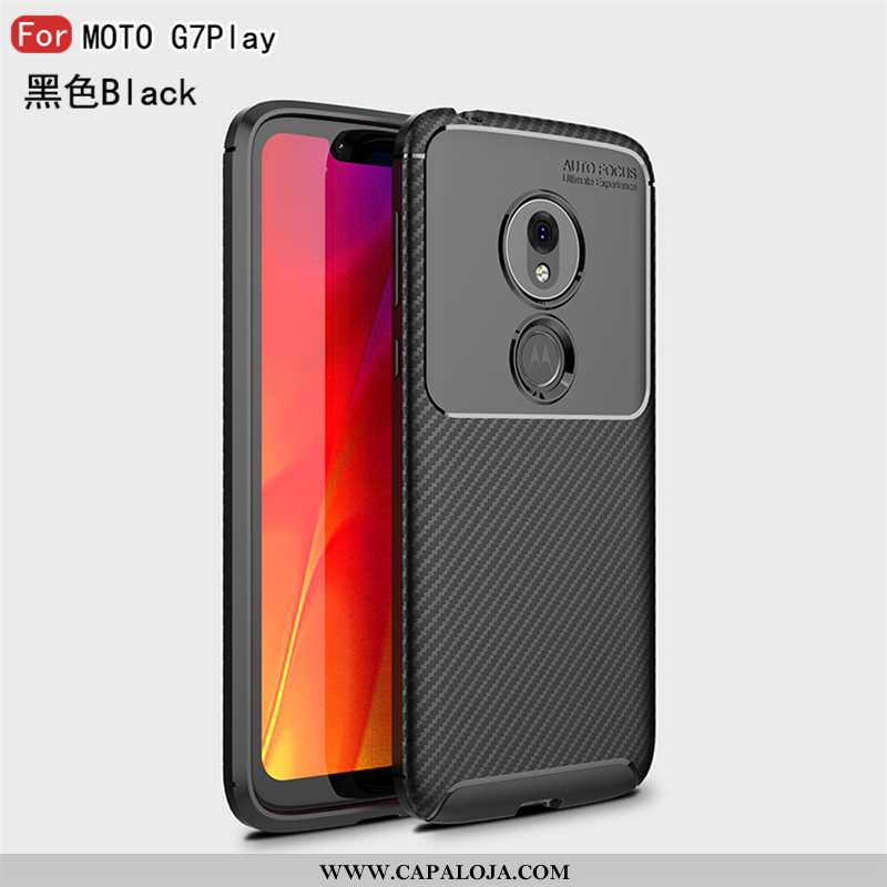 Capa Moto G7 Play Criativas Personalizada Cases Azul Escuro, Capas Moto G7 Play Tendencia Promoção